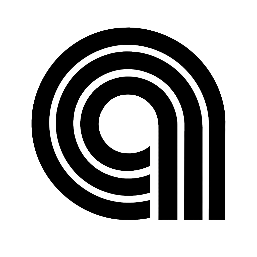 Andmade logo representing a modern wellness and beauty brand