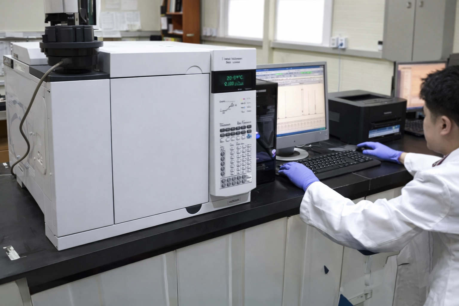 Step 4: Pesticide residue (GC) test